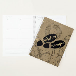 Harry Potter  MISCHIEF MANAGED™-kaartvoetafdrukk Planner
