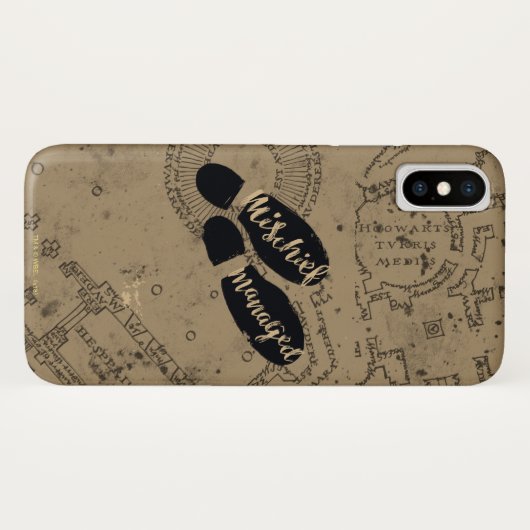Harry Potter| MISCHIEF MANAGED™-kaartvoetafdrukken Case-Mate iPhone Case (Achterkant (horizontaal))