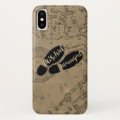 Harry Potter| MISCHIEF MANAGED™-kaartvoetafdrukken Case-Mate iPhone Case (Achterkant)