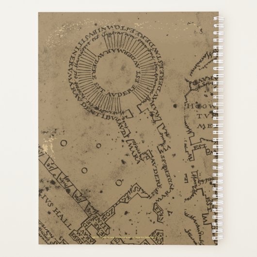 Harry Potter| MISCHIEF MANAGED™-kaartvoetafdrukken Planner (Achterkant)