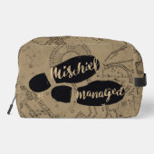 Harry Potter | MISCHIEF MANAGED™ Kaartvoetsporen Toilettasje (Achterkant)