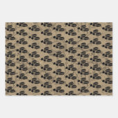 Harry Potter | MISCHIEF MANAGED™ Map Footprint Inpakpapier Vel (Voorkant 2)