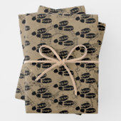 Harry Potter | MISCHIEF MANAGED™ Map Footprint Inpakpapier Vel (In situ)