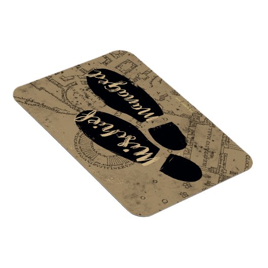 Harry Potter | MISCHIEF MANAGED™ Map Footprint Magneet (Rechterzijde)
