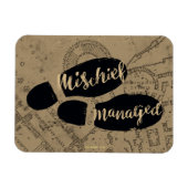 Harry Potter | MISCHIEF MANAGED™ Map Footprint Magneet (Horizontaal)