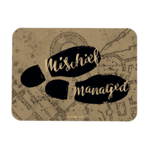 Harry Potter MISCHIEF MANAGED™ Map Footprint Magneet