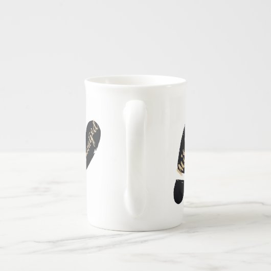 Harry Potter | MISCHIEF MANAGED™ Map Footprint Porselein Kop (Achterkant)