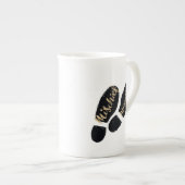 Harry Potter | MISCHIEF MANAGED™ Map Footprint Porselein Kop (Voorkant rechts)