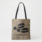 Harry Potter | MISCHIEF MANAGED™ Map Footprint Tote Bag (Voorkant)