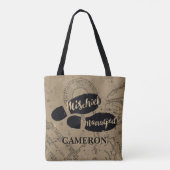 Harry Potter | MISCHIEF MANAGED™ Map Footprint Tote Bag (Achterkant)