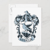 Harry Potter | Modern Ravenclaw Crest Briefkaart (Voorkant / Achterkant)