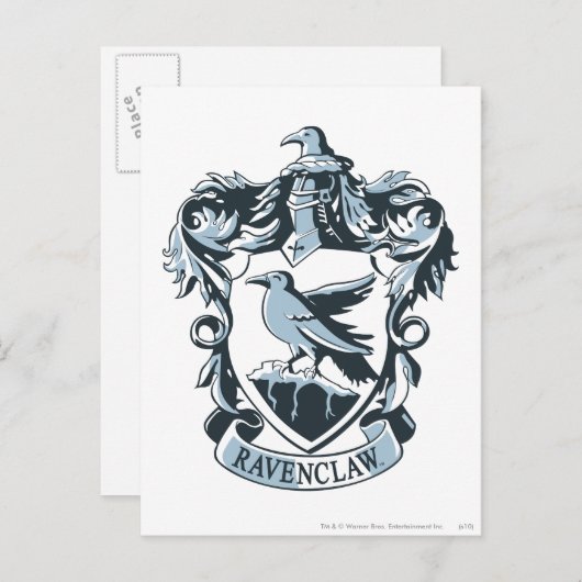 Harry Potter | Modern Ravenclaw Crest Briefkaart (Voorkant / Achterkant)