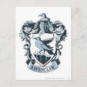 Harry Potter | Modern Ravenclaw Crest Briefkaart (Voorkant)