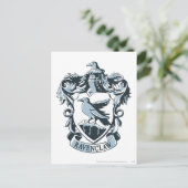 Harry Potter | Modern Ravenclaw Crest Briefkaart (Staand voorkant)