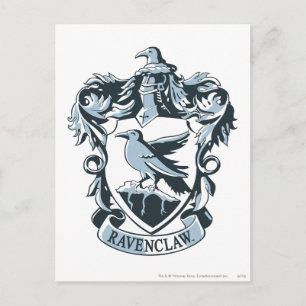Harry Potter Modern Ravenclaw Crest Briefkaart