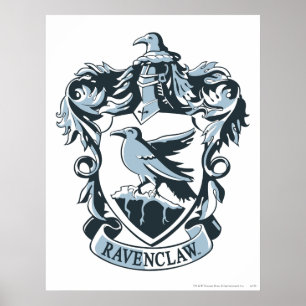 Harry Potter Modern Ravenclaw Crest Poster