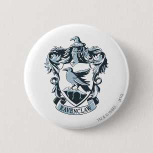 Harry Potter   Modern Ravenclaw Crest Ronde Button 5,7 Cm