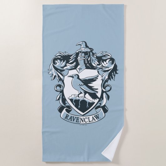 Harry Potter | Modern Ravenclaw Crest Strandlaken (Voorkant)