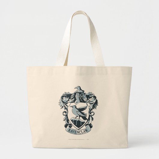 Harry Potter | Modern Ravenclaw Wapen Grote Tote Bag (Voorkant)