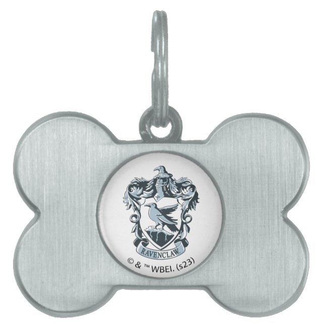 Harry Potter | Modern Ravenclaw Wapen Huisdieren Naamplaatje (voorkant)