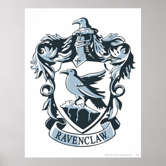 Harry Potter | Modern Ravenclaw Wapen Poster (Voorkant)