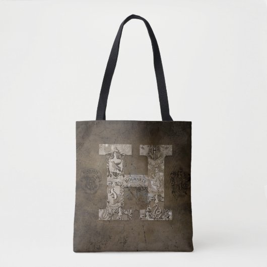 Harry Potter | Monogram hogwarts Tote Bag (Voorkant)