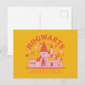 HARRY POTTER™ | Mooie HOGWARTS™ School Briefkaart (Voorkant / Achterkant)