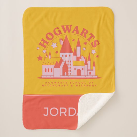 HARRY POTTER™ | Mooie HOGWARTS™ School Sherpa Deken (Voorkant)