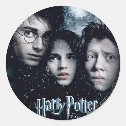 Harry Potter Movie Poster Ronde Sticker (Voorkant)