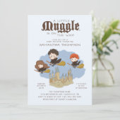 Harry Potter | Muggle Baby shower Kaart (Staand voorkant)