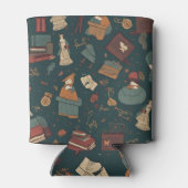 Harry potter naadloos patroon blikjeskoeler (Achterkant)