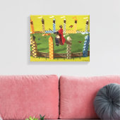 HARRY POTTER™ Op zoek naar de Gouden Snaai Canvas Afdruk (Insitu (Woonkamer))