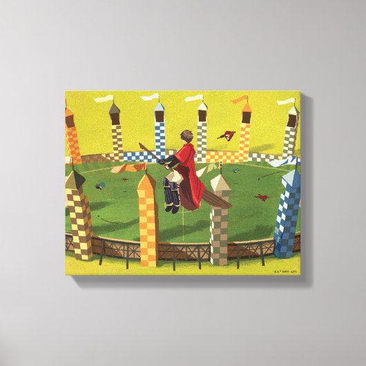 HARRY POTTER™ Op zoek naar de Gouden Snaai Canvas Afdruk (Voorkant)