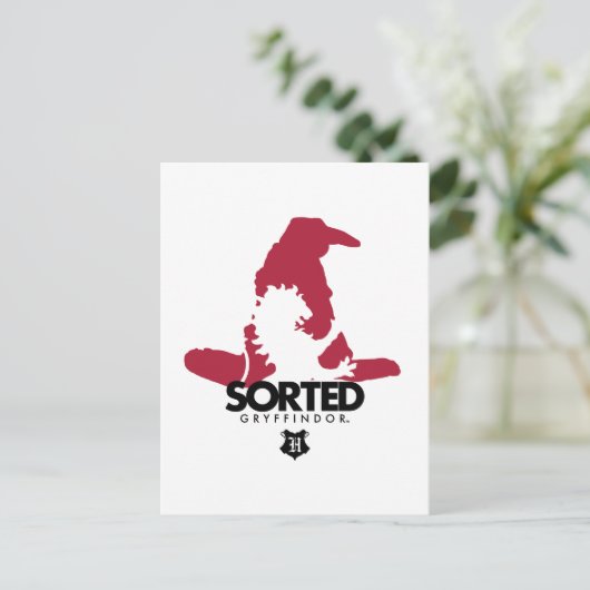 Harry Potter | Opgeslagen in GRYFFINDOR™ House Briefkaart (Staand voorkant)