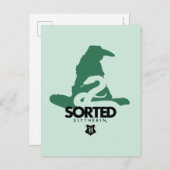 Harry Potter | Opgeslagen in SLYTHERIN™ House Briefkaart (Voorkant / Achterkant)