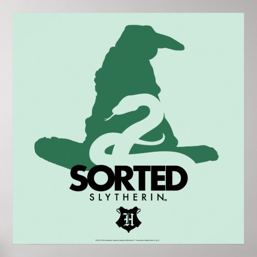 Harry Potter | Opgeslagen in SLYTHERIN™ House Poster (Voorkant)