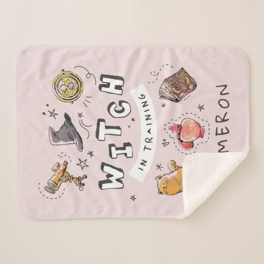 HARRY POTTER™ | Opleiding van de getuige Sherpa Deken (Voorkant (horizontaal))