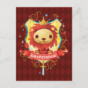 Harry Potter   Oplopende GRYFFINDOR™ Crest Briefkaart