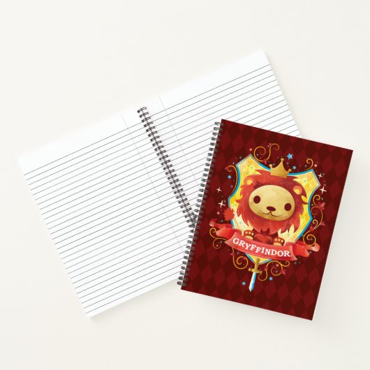 Harry Potter | Oplopende GRYFFINDOR™ Crest Notitieboek (Binnen)