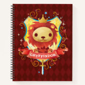 Harry Potter | Oplopende GRYFFINDOR™ Crest Notitieboek (Voorkant)