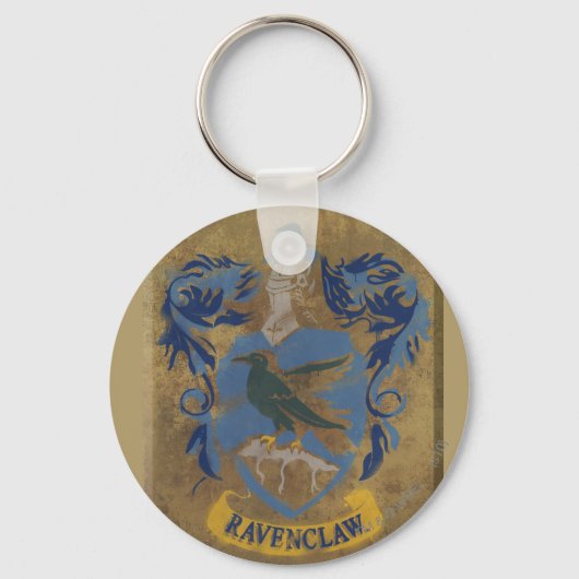 Harry Potter | Ouderwetse Ravenclaw-schildering Sleutelhanger (Voorkant)