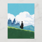 HARRY POTTER™ over het HOGWARTS™ Castle Briefkaart (Voorkant)