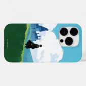 HARRY POTTER™ over het HOGWARTS™ Castle Case-Mate iPhone Case (Achterkant (horizontaal))