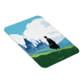 HARRY POTTER™ over het HOGWARTS™ Castle Magneet (Rechterzijde)