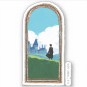 HARRY POTTER™ over het HOGWARTS™ Castle Sticker