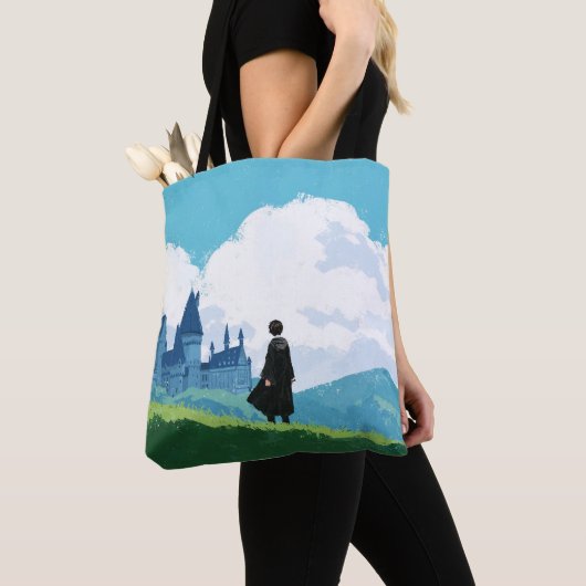 HARRY POTTER™ over het HOGWARTS™ Castle Tote Bag (Dichtbij)