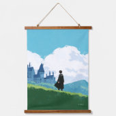 HARRY POTTER™ Overzicht over HOGWARTS™ Castle Hangend Wandkleed (Voorkant)