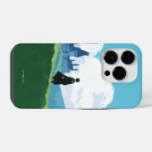 HARRY POTTER™ Overzicht over HOGWARTS™ Kasteel iPhone Hoesje (Achterkant horizontaal)