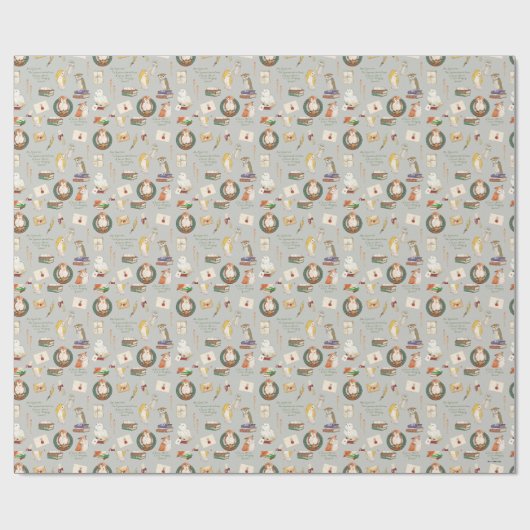 HARRY POTTER™ | Owl Letter Patroon Cadeaupapier (Vlak)