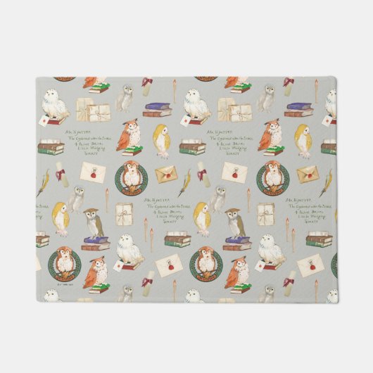 HARRY POTTER™ | Owl Letter Patroon Deurmat (Voorkant)
